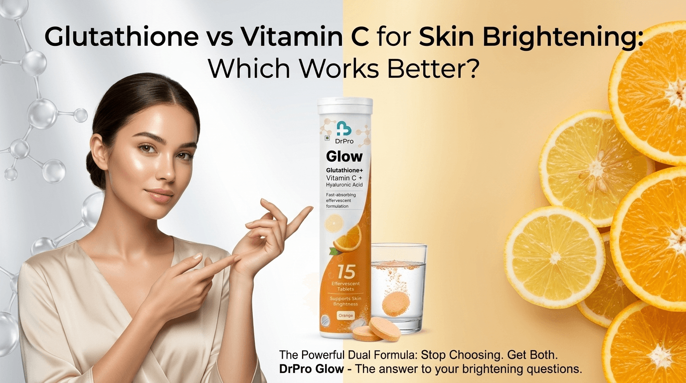 Glutathione vs Vitamin C for Skin Brightening: Which Works Better?